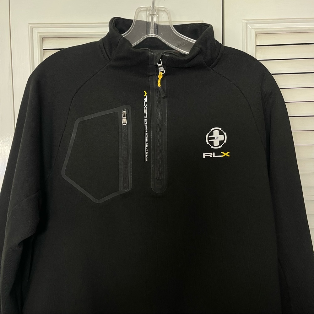 Ralph Lauren men’s Large  black sweat shirt. - Picture 3 of 13